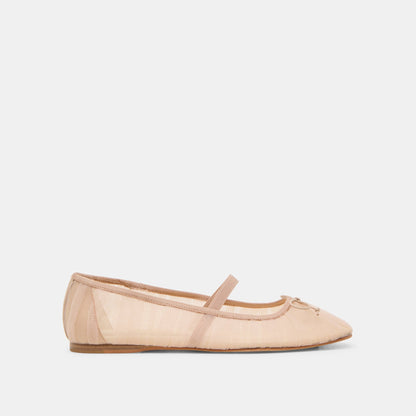 Raeven Praline Tulle Ballet Flats Dolce Vita