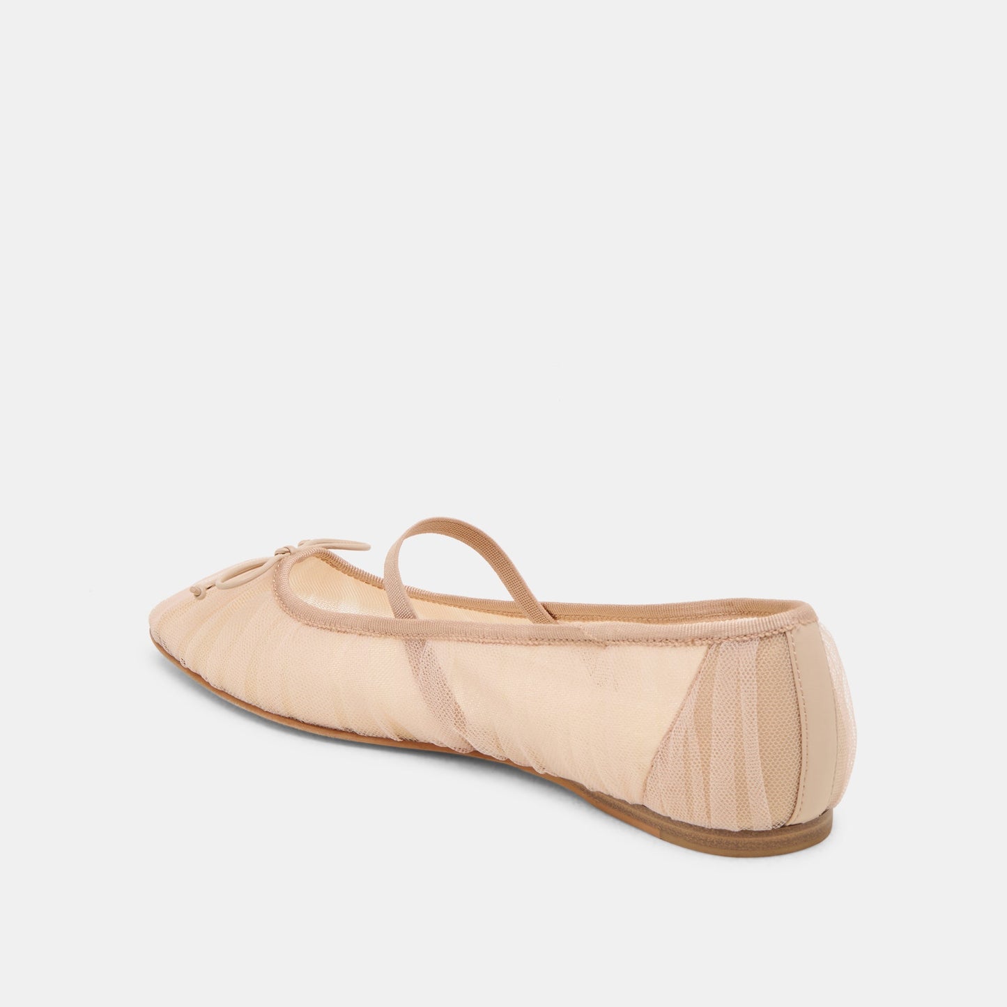 Raeven Praline Tulle Ballet Flats Dolce Vita
