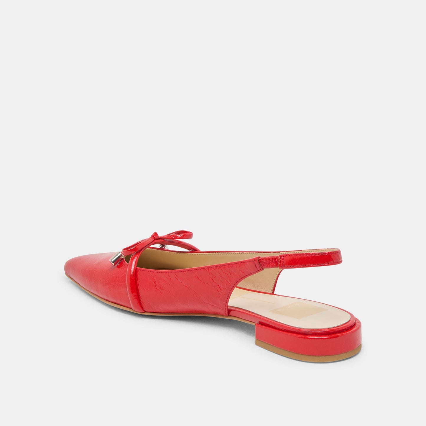 Payge Chili Crinkle Patent Flats Dolce Vita