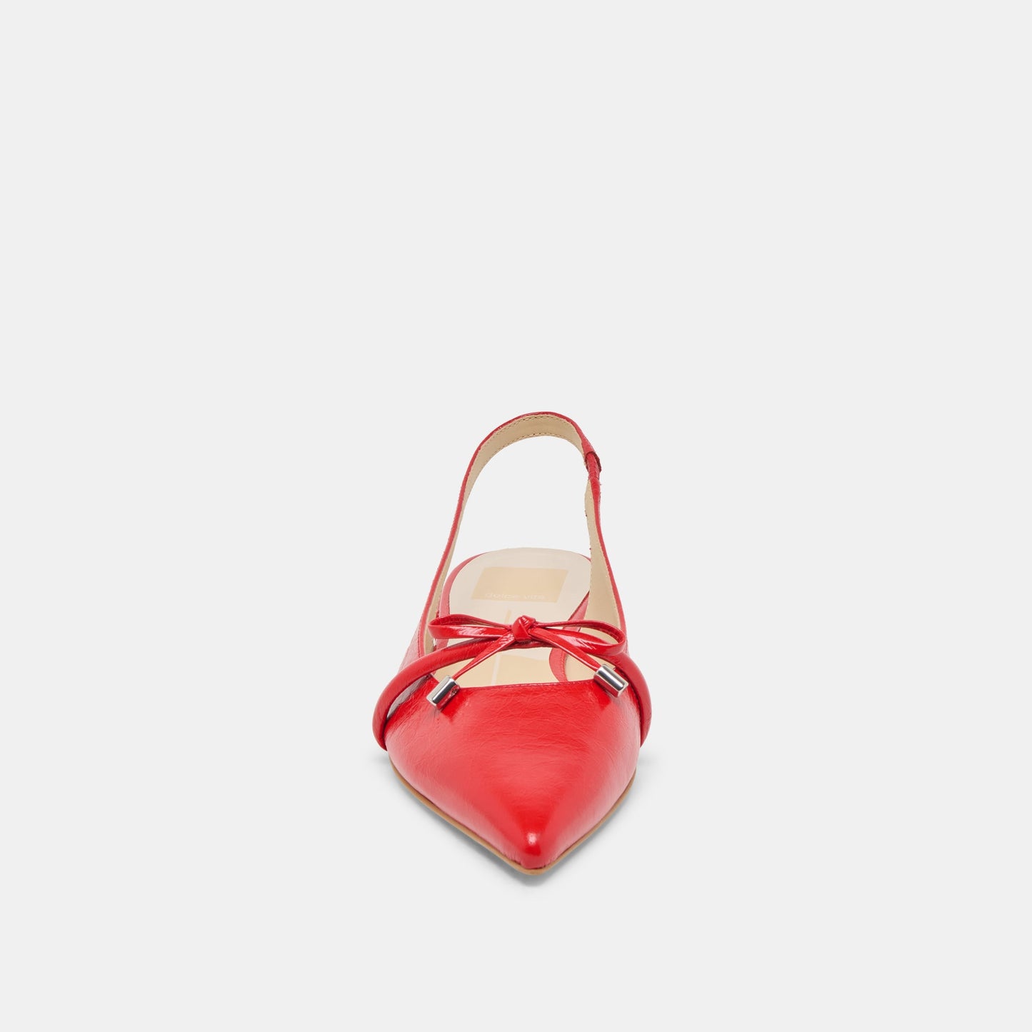 Payge Chili Crinkle Patent Flats Dolce Vita