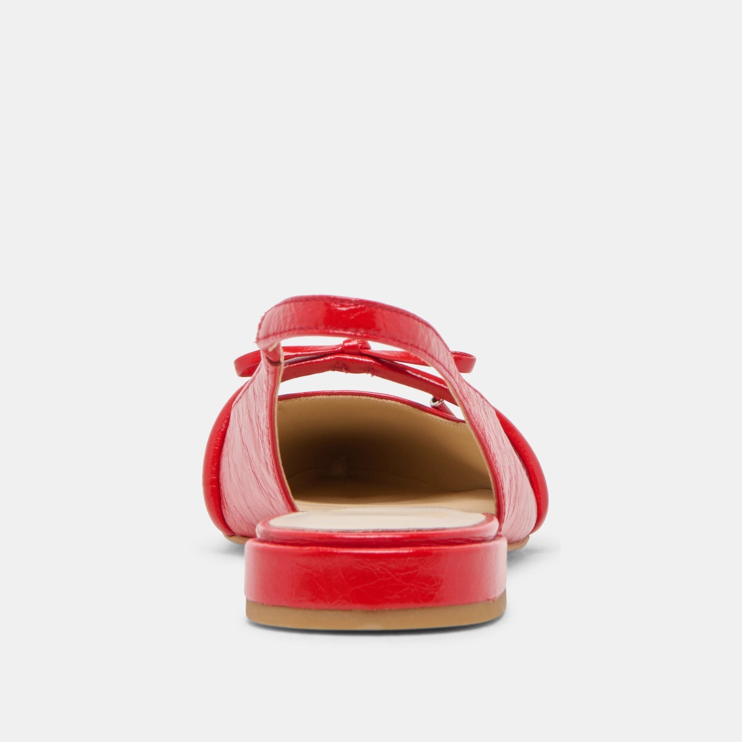 Payge Chili Crinkle Patent Flats Dolce Vita