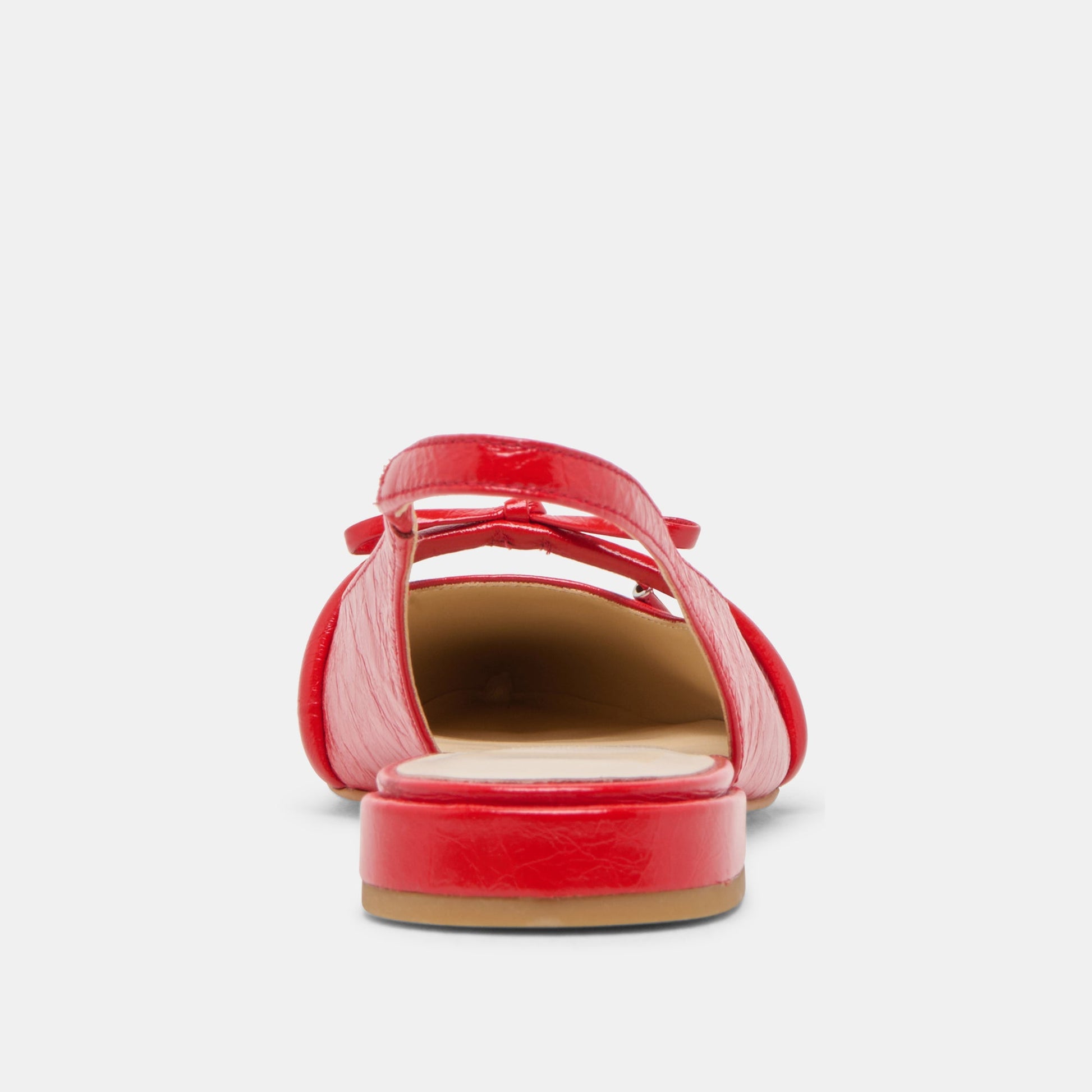 Payge Chili Crinkle Patent Flats Dolce Vita