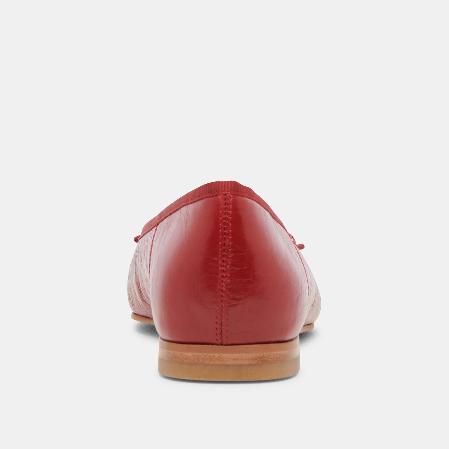 Anisa Ballet Flats RED CRINKLE PATENT Dolce Vita