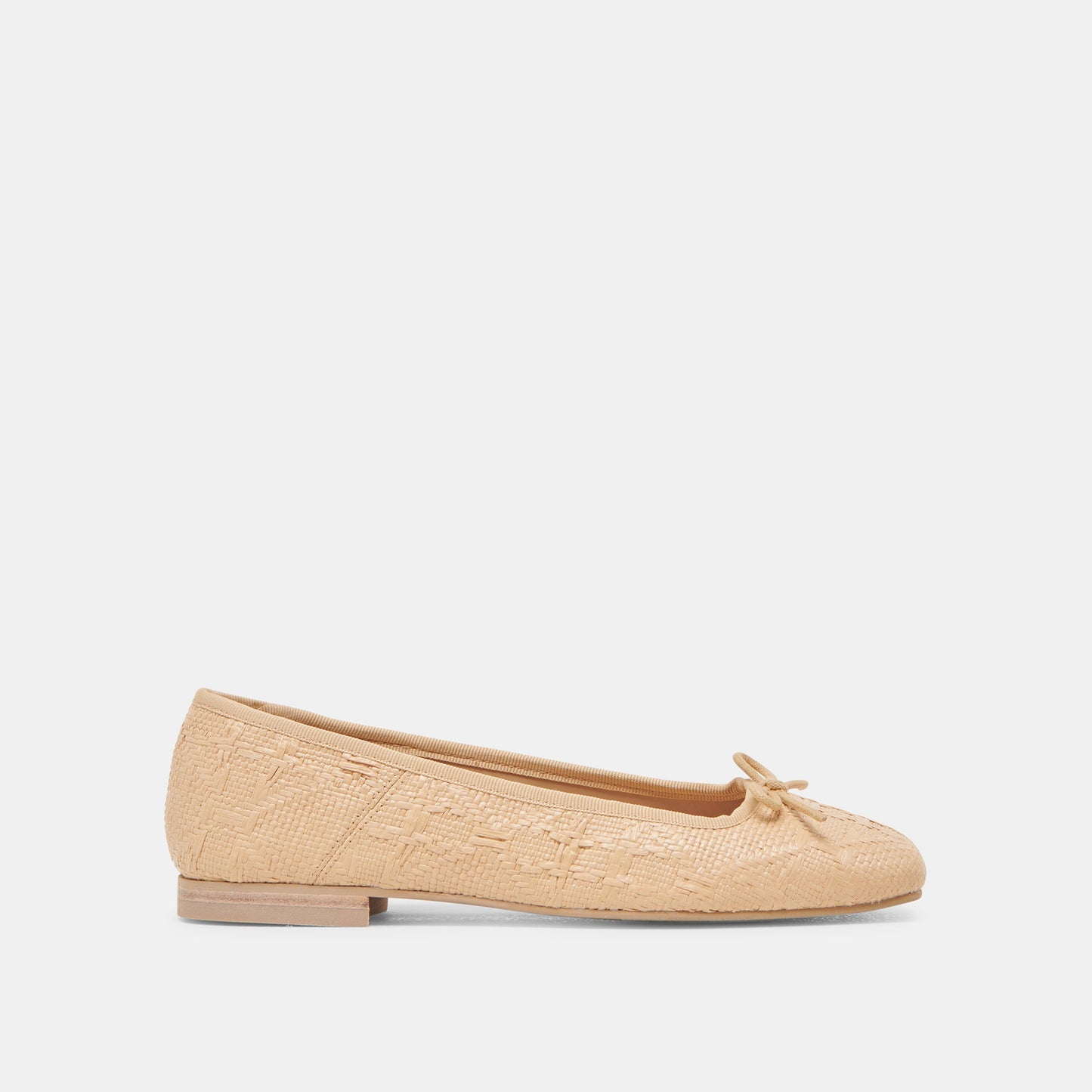 ANISA BALLET FLATS LT NATURAL WOVEN RAFFIA Dolce Vita