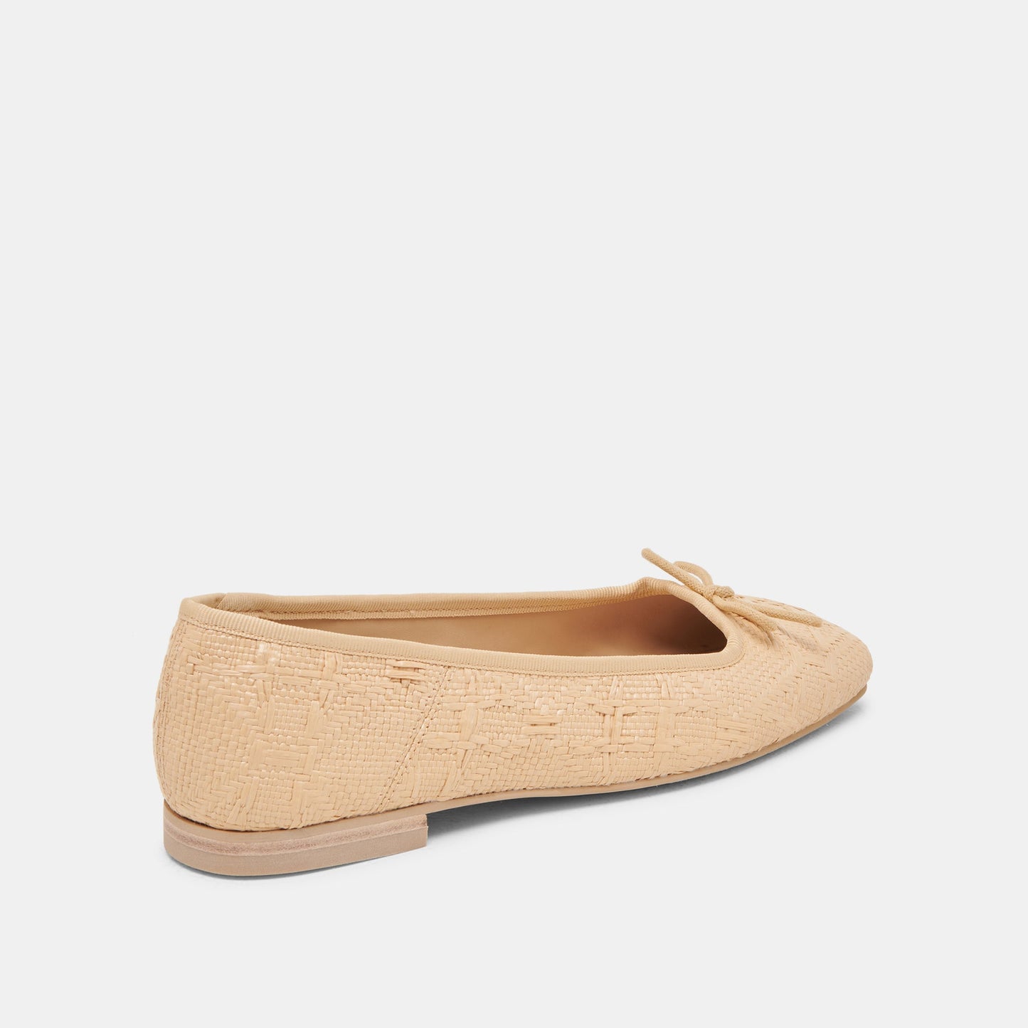 ANISA BALLET FLATS LT NATURAL WOVEN RAFFIA Dolce Vita