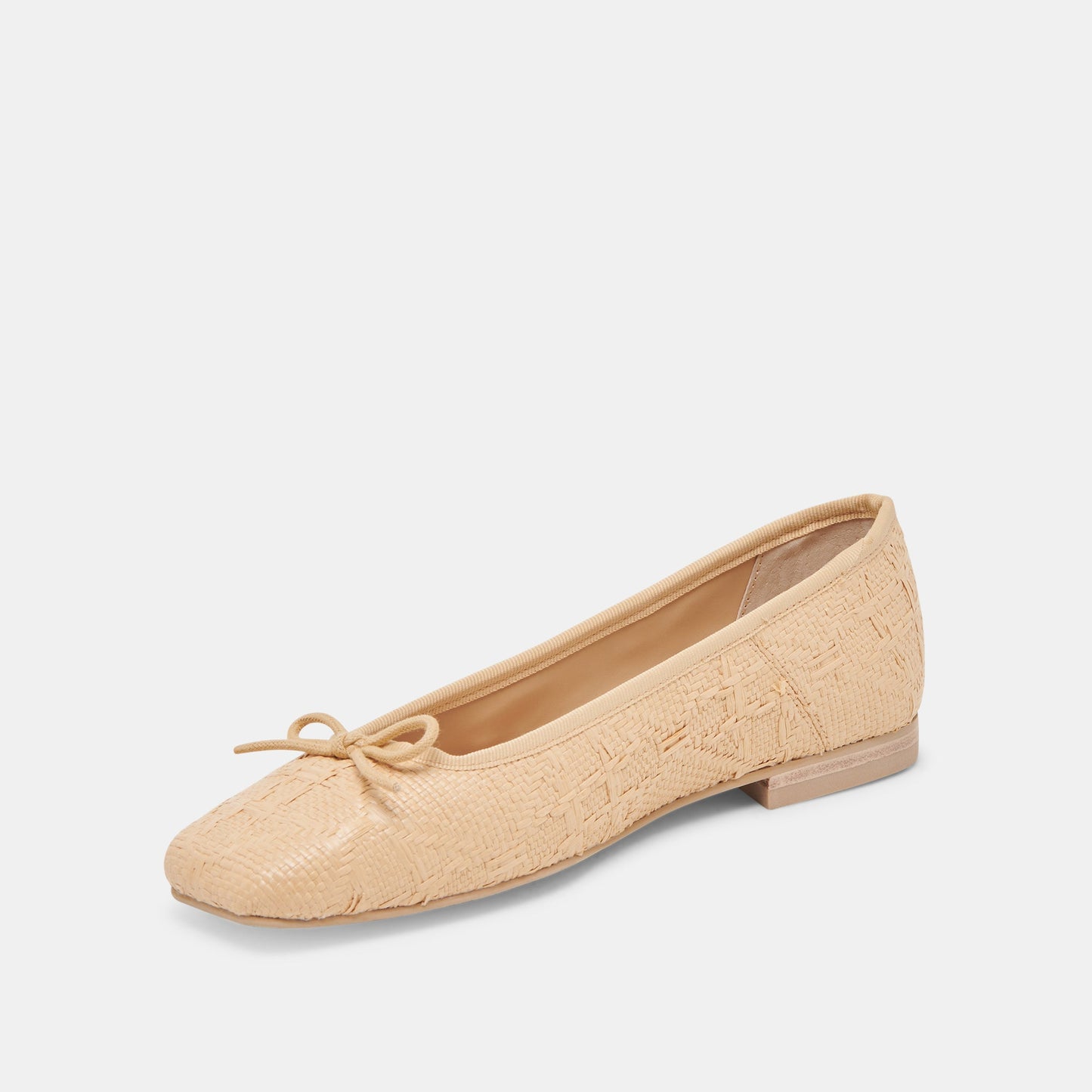 ANISA BALLET FLATS LT NATURAL WOVEN RAFFIA Dolce Vita