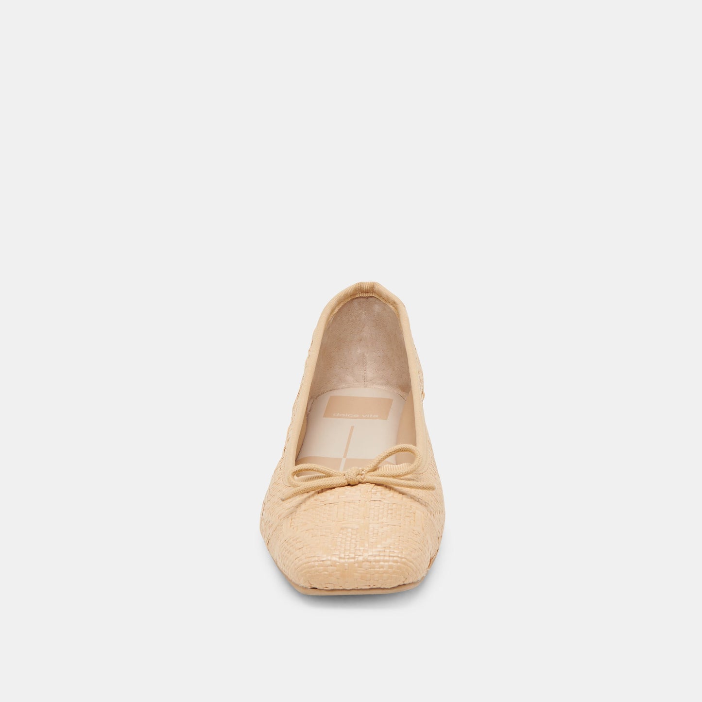 ANISA BALLET FLATS LT NATURAL WOVEN RAFFIA Dolce Vita