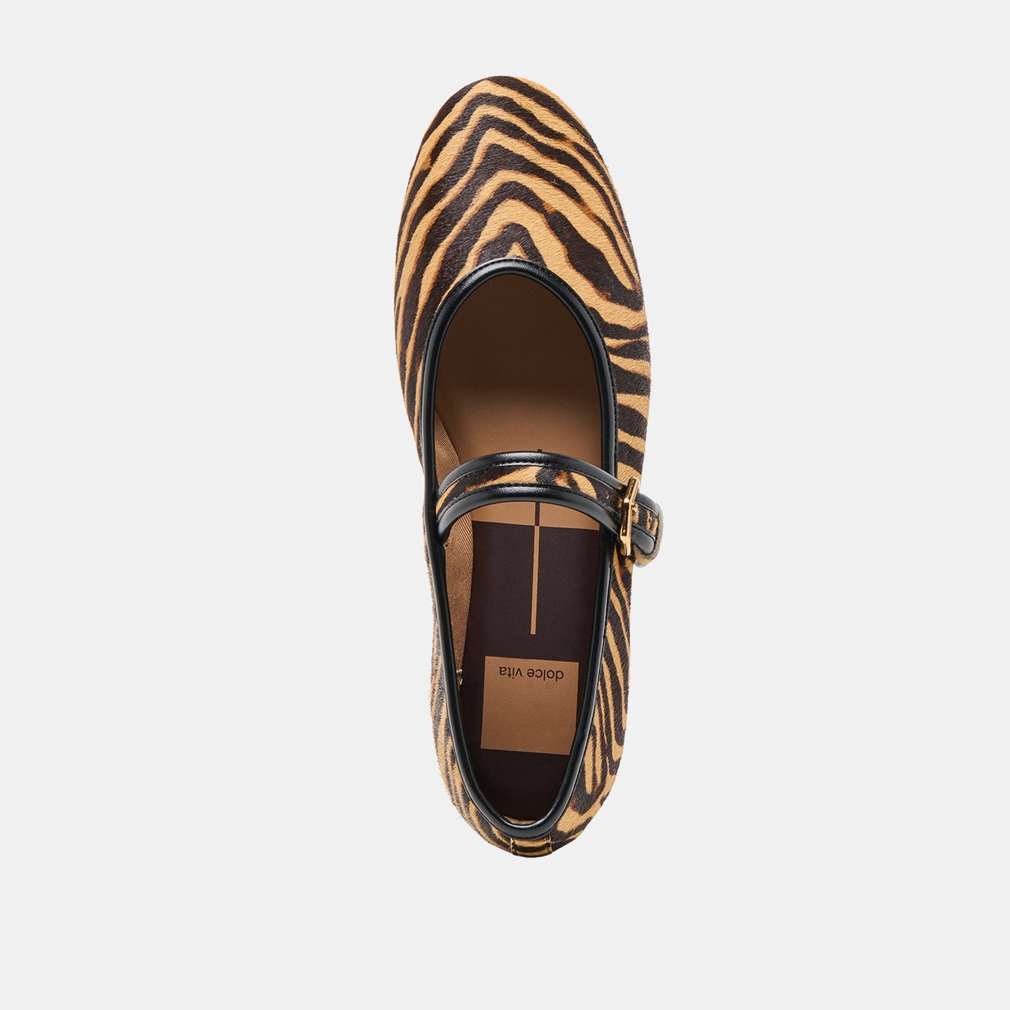 Roslyn Tiger Calf Hair Ballet Flats Dolce Vita