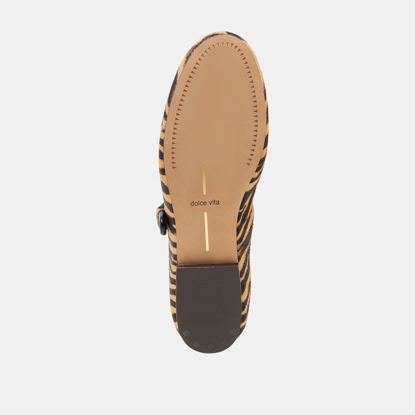 Roslyn Tiger Calf Hair Ballet Flats Dolce Vita