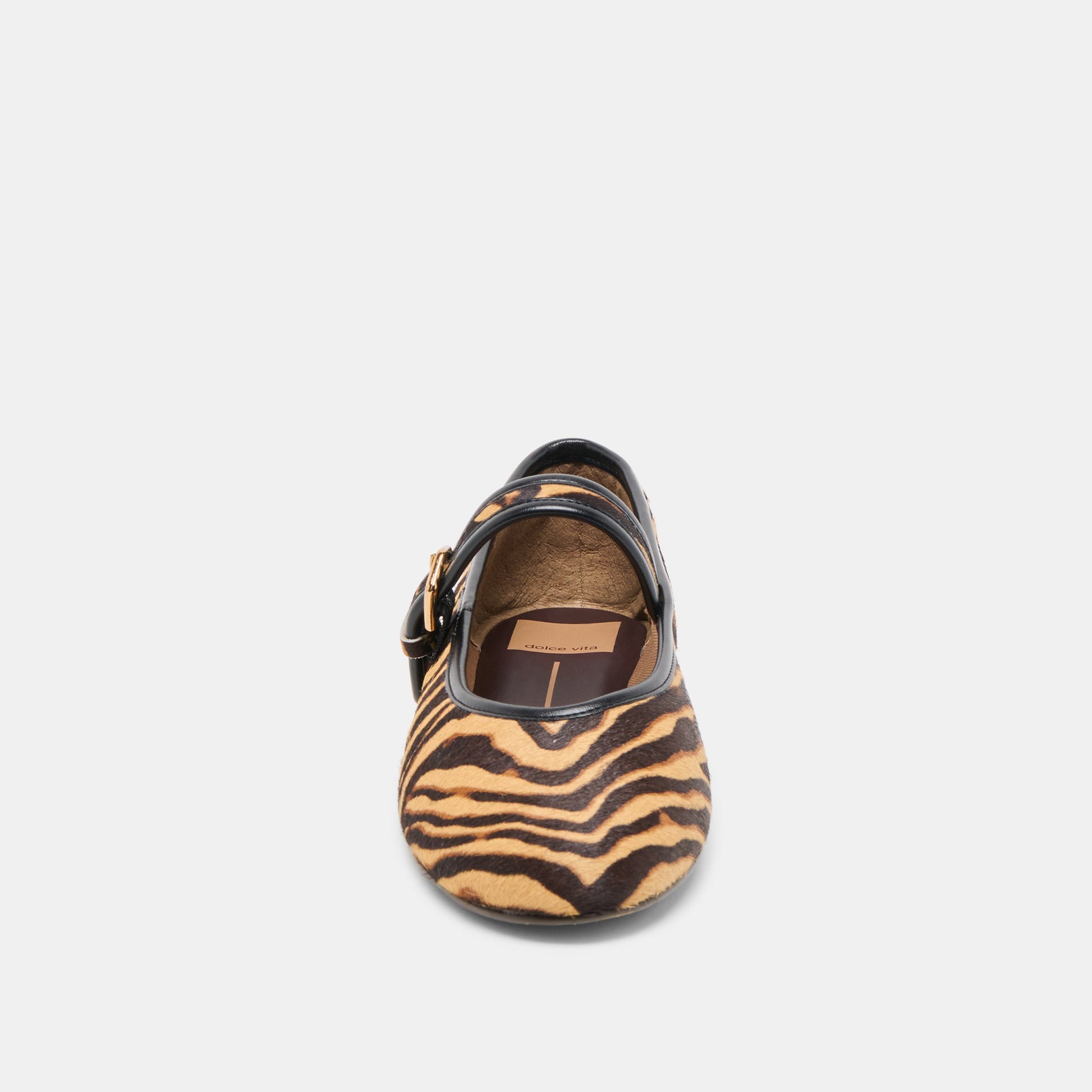 Roslyn Tiger Calf Hair Ballet Flats Dolce Vita