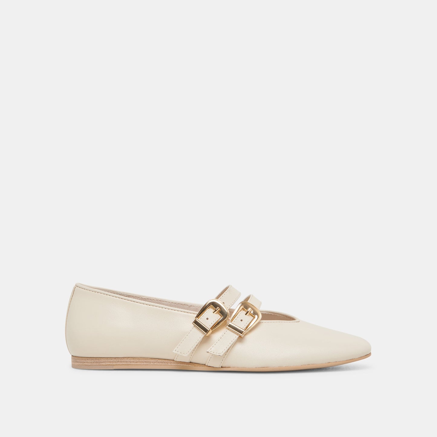 BAYLEE BALLET FLATS IVORY LEATHER Dolce Vita