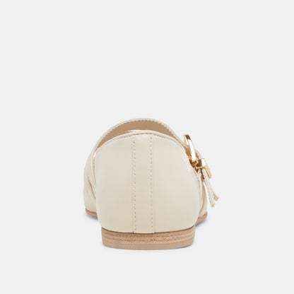 BAYLEE BALLET FLATS IVORY LEATHER Dolce Vita