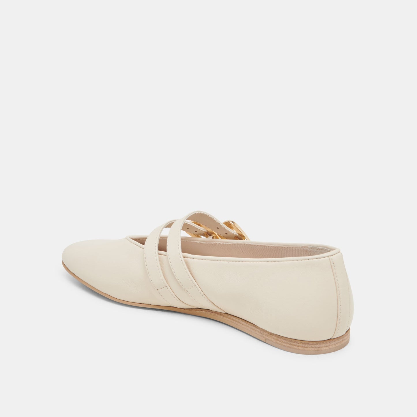 BAYLEE BALLET FLATS IVORY LEATHER Dolce Vita