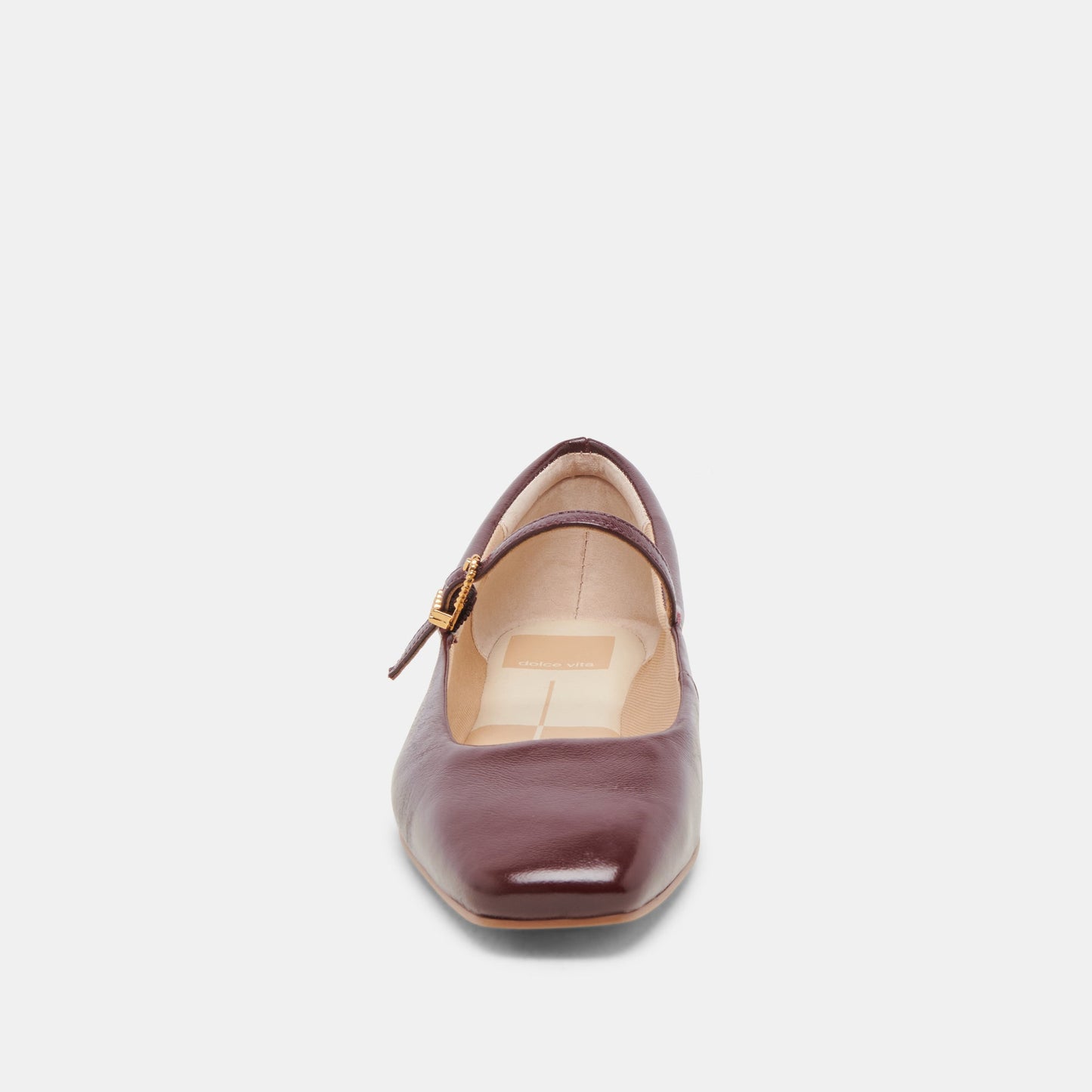 REYES BALLET FLATS CRANBERRY CRINKLE PATENT Dolce Vita