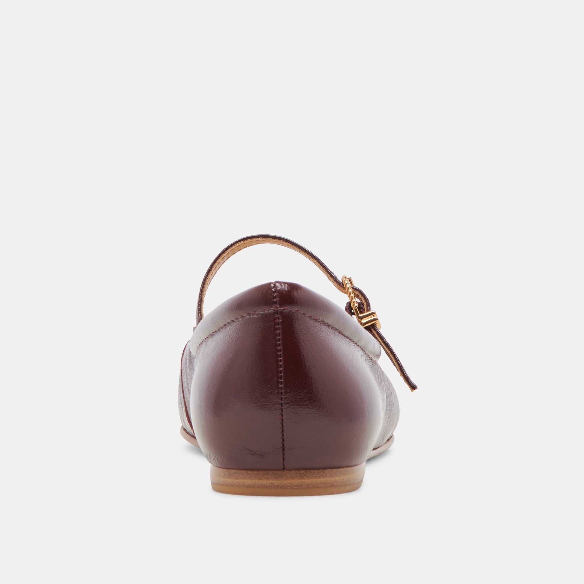 REYES BALLET FLATS CRANBERRY CRINKLE PATENT Dolce Vita