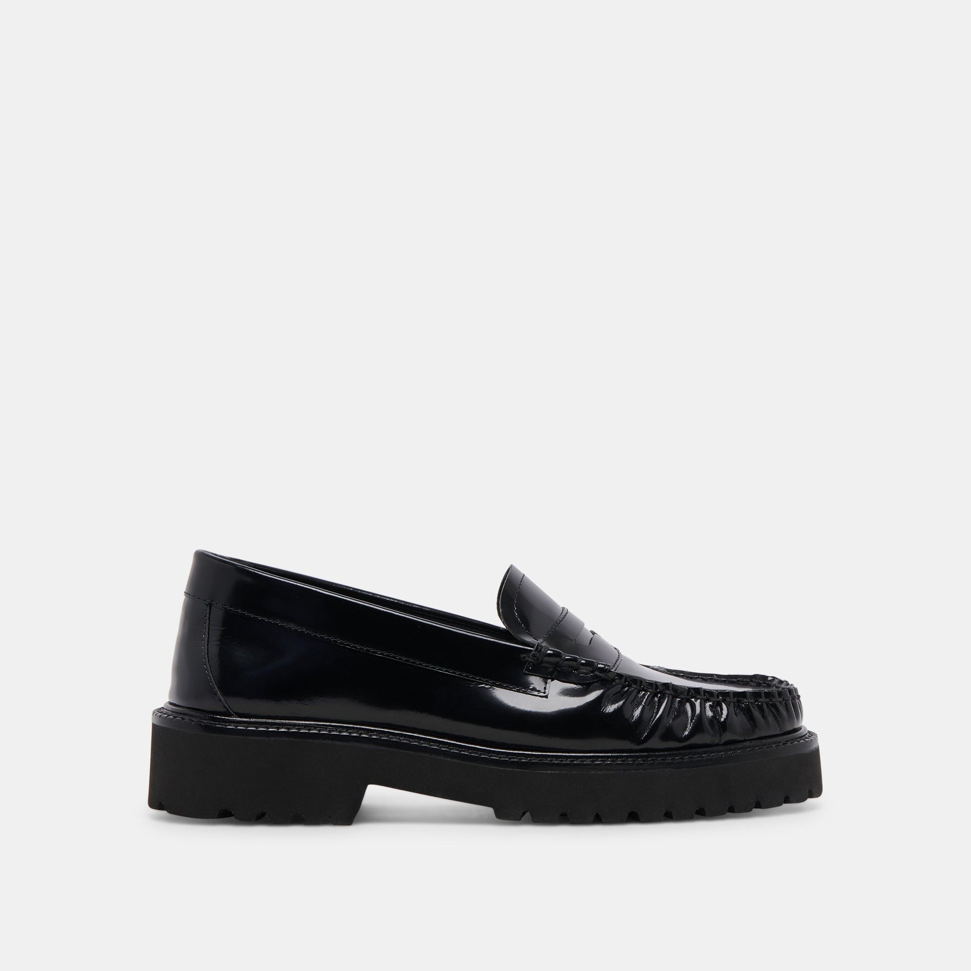 MAXWELL LOAFERS BLACK LEATHER Dolce Vita
