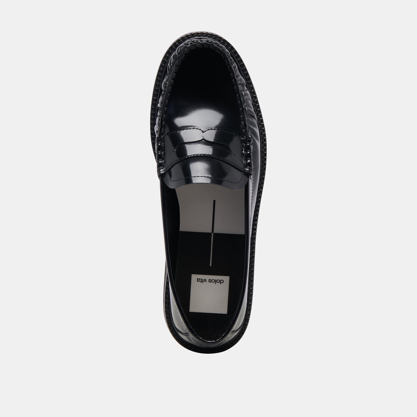 MAXWELL LOAFERS BLACK LEATHER Dolce Vita