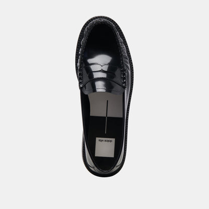 MAXWELL LOAFERS BLACK LEATHER Dolce Vita