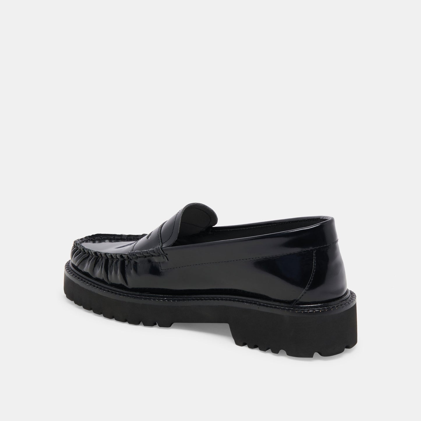 MAXWELL LOAFERS BLACK LEATHER Dolce Vita