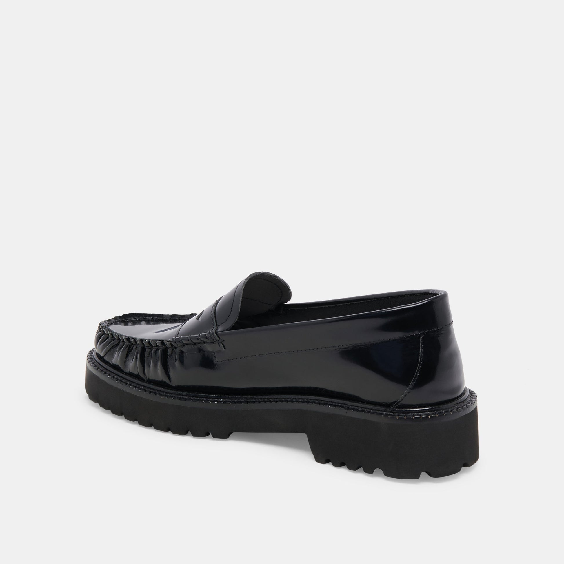 MAXWELL LOAFERS BLACK LEATHER Dolce Vita