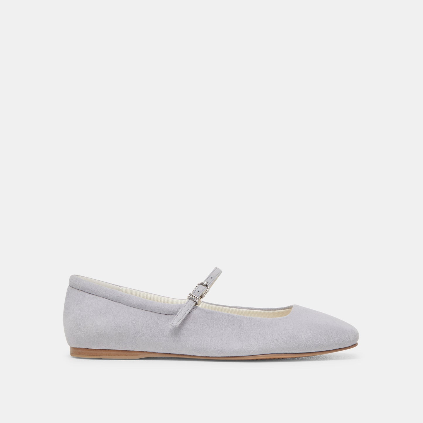 REYES BALLET FLATS DUSTY BLUE SUEDE Dolce Vita