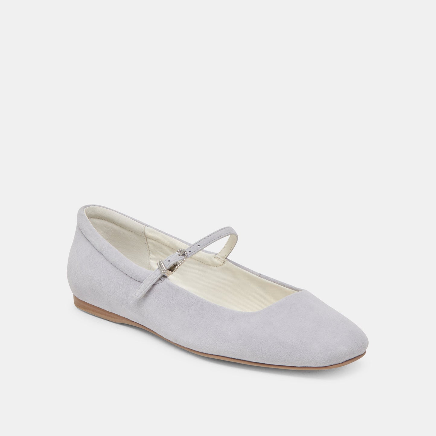 REYES BALLET FLATS DUSTY BLUE SUEDE Dolce Vita