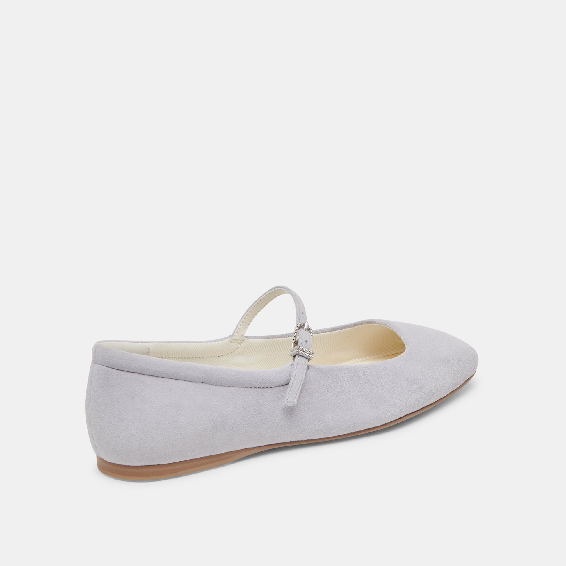 REYES BALLET FLATS DUSTY BLUE SUEDE Dolce Vita