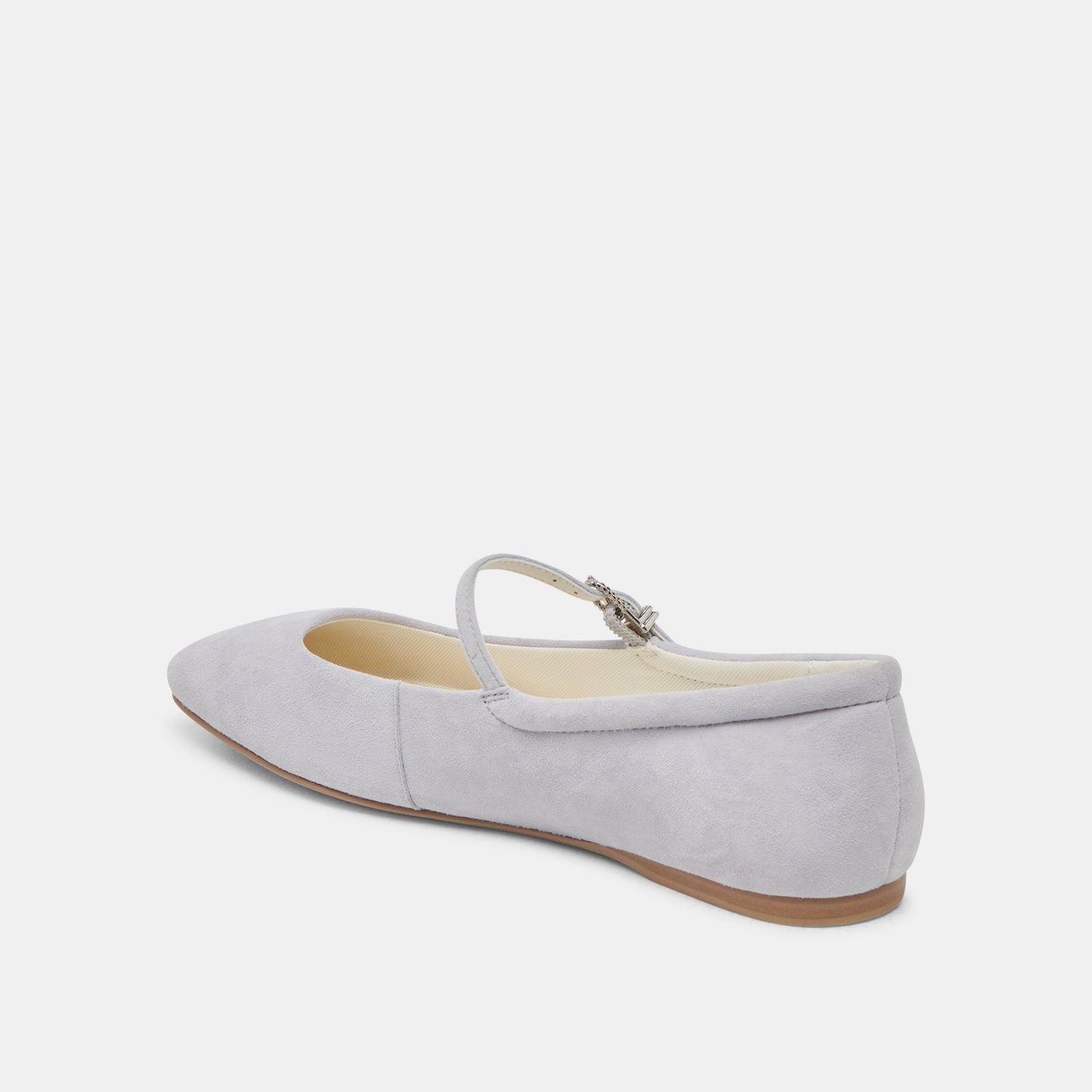 REYES BALLET FLATS DUSTY BLUE SUEDE Dolce Vita