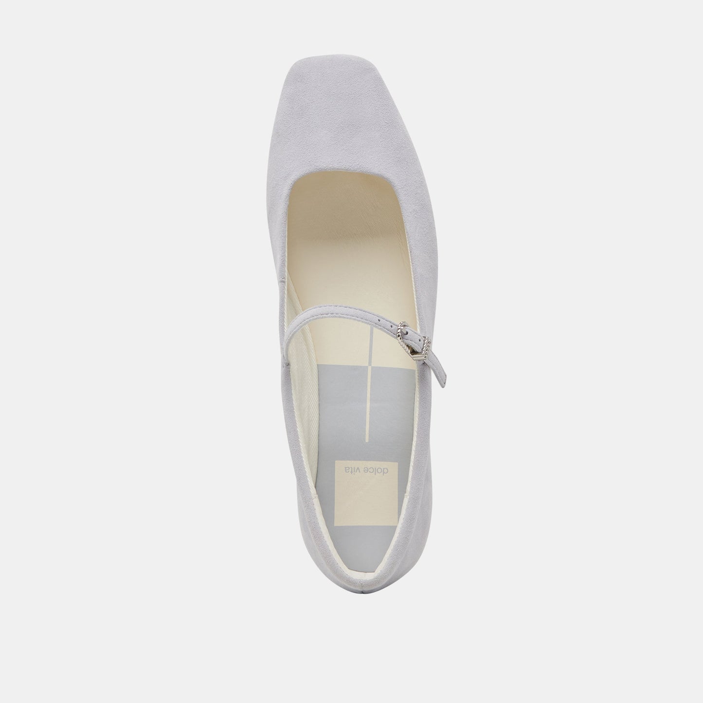 REYES BALLET FLATS DUSTY BLUE SUEDE Dolce Vita