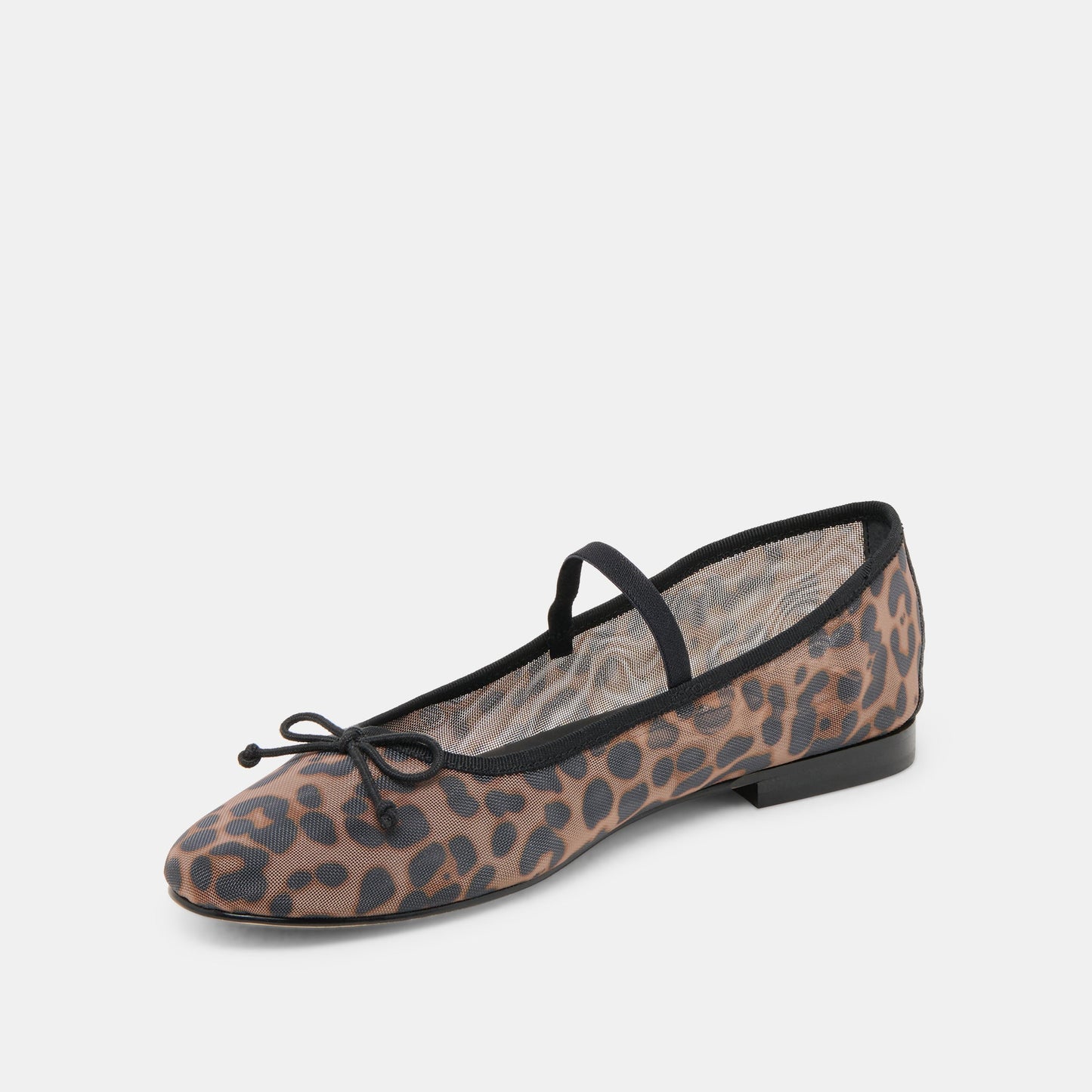 CADEL BALLET FLATS DK LEOPARD MESH Dolce Vita