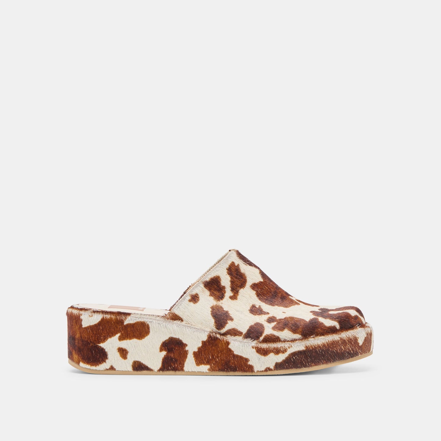 Rosita Cocoa Taurus Calf Hair Flats Dolce Vita