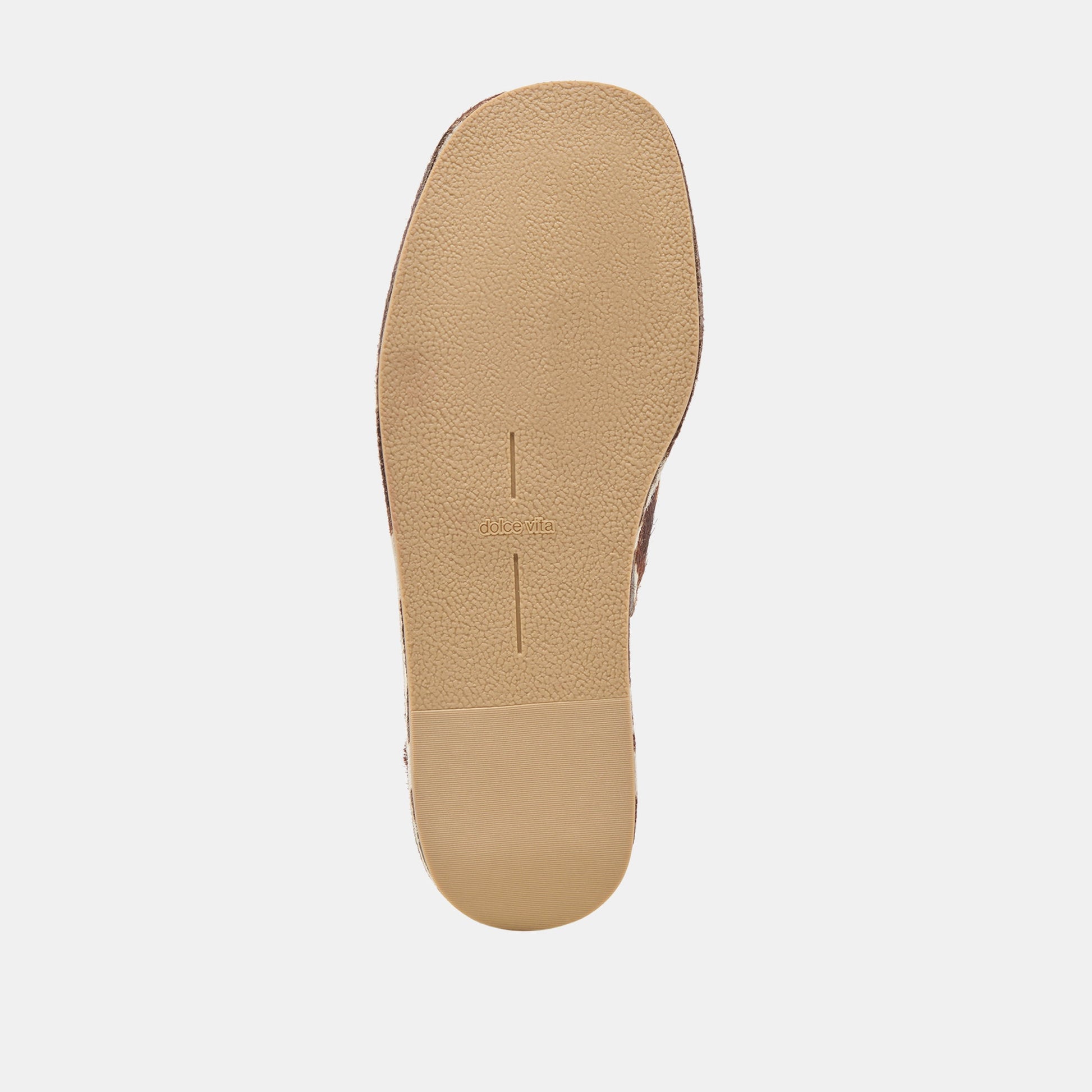 Rosita Cocoa Taurus Calf Hair Flats Dolce Vita