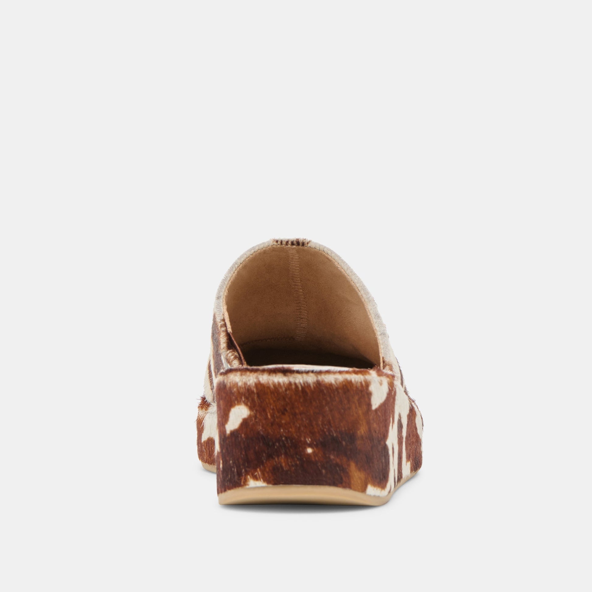 Rosita Cocoa Taurus Calf Hair Flats Dolce Vita
