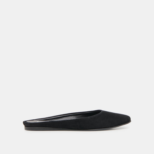 Eila Onyx Suede Flats Dolce Vita
