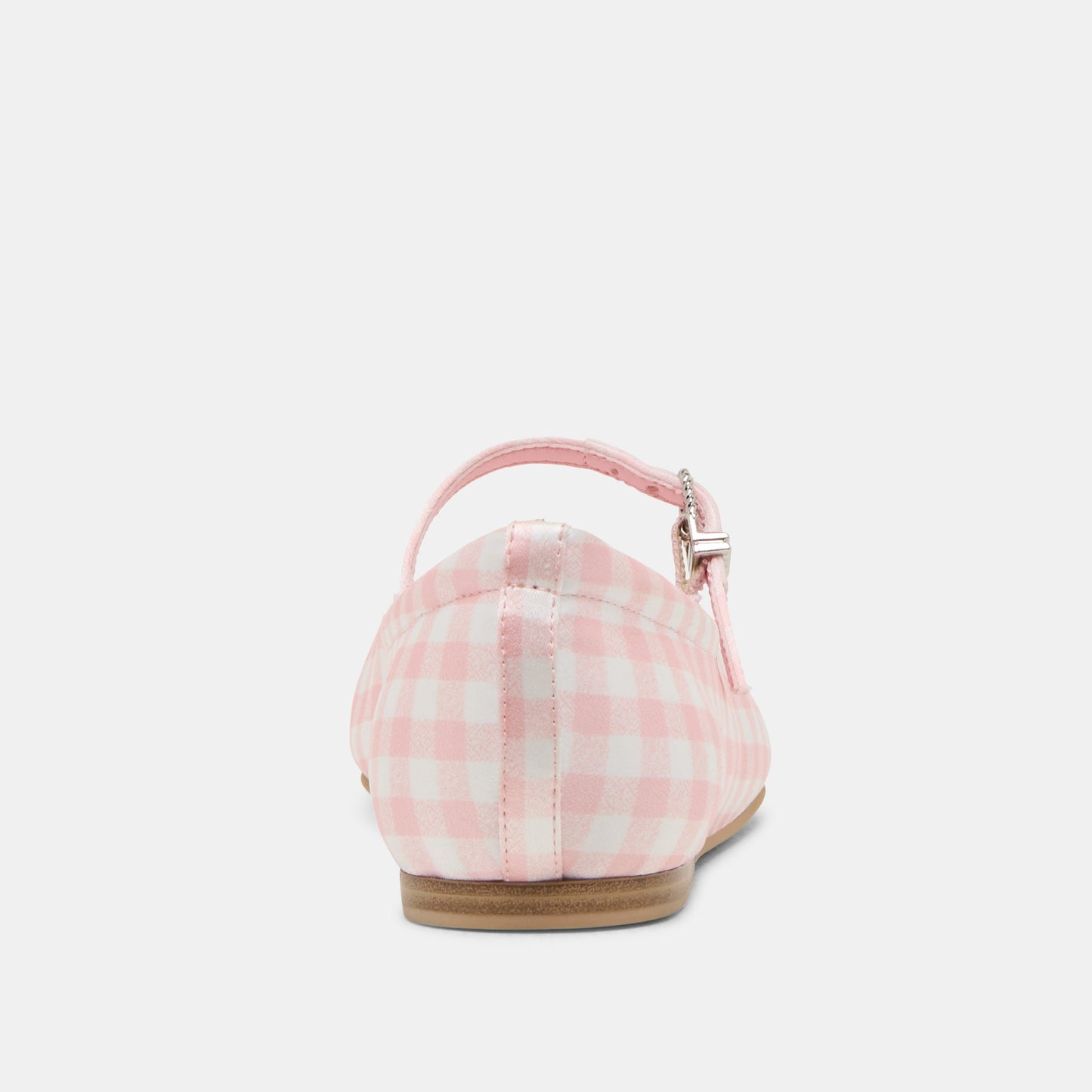 Reyes X Byrdie Golf Pink Plaid Gingham Ballet Flats Dolce Vita