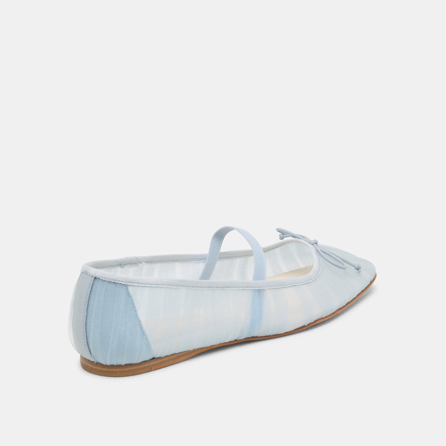 Raeven Light Blue Tulle Ballet Flats Dolce Vita