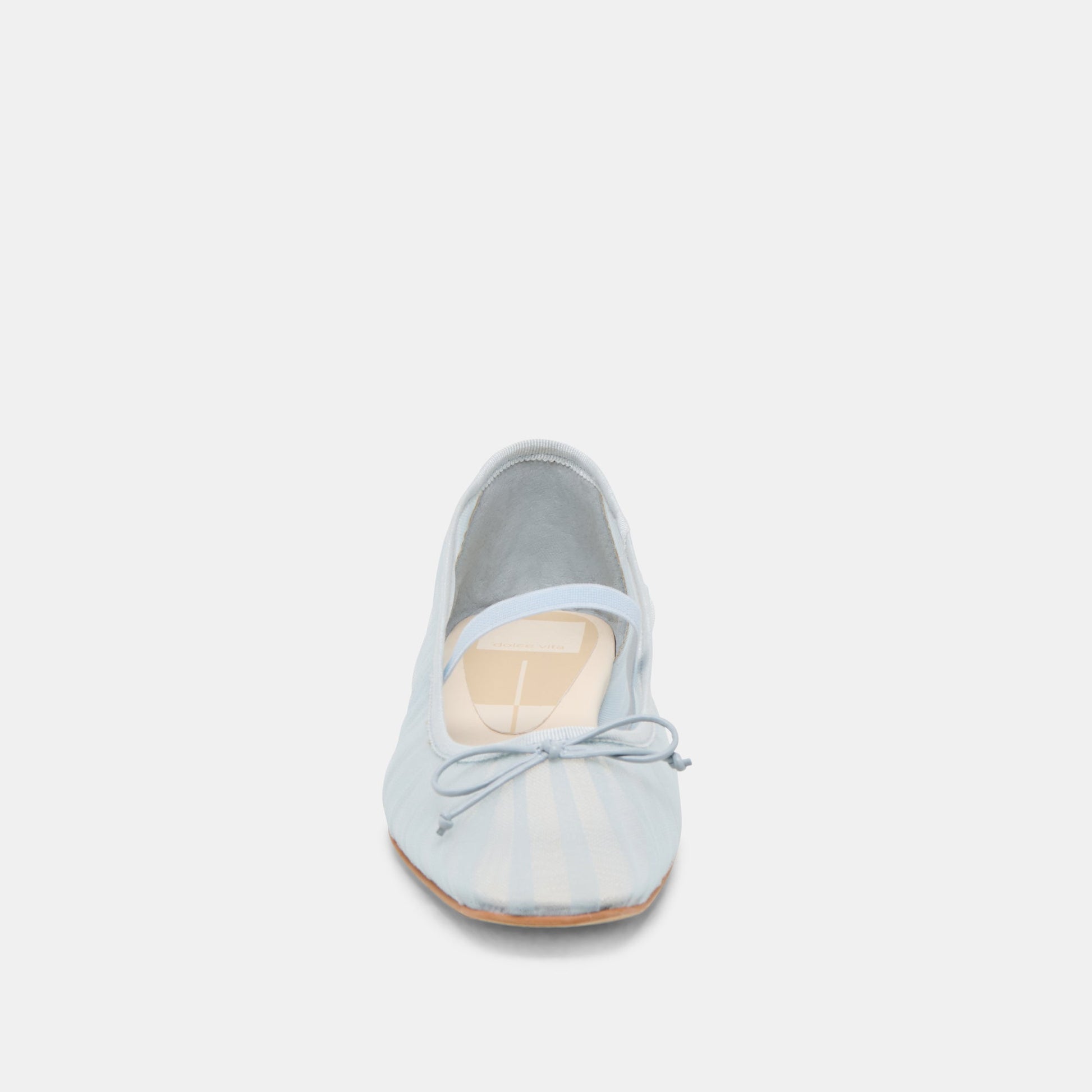 Raeven Light Blue Tulle Ballet Flats Dolce Vita