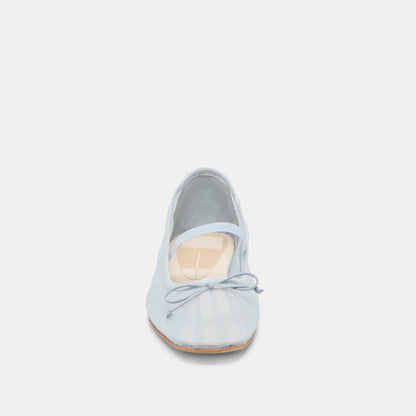 Raeven Light Blue Tulle Ballet Flats Dolce Vita