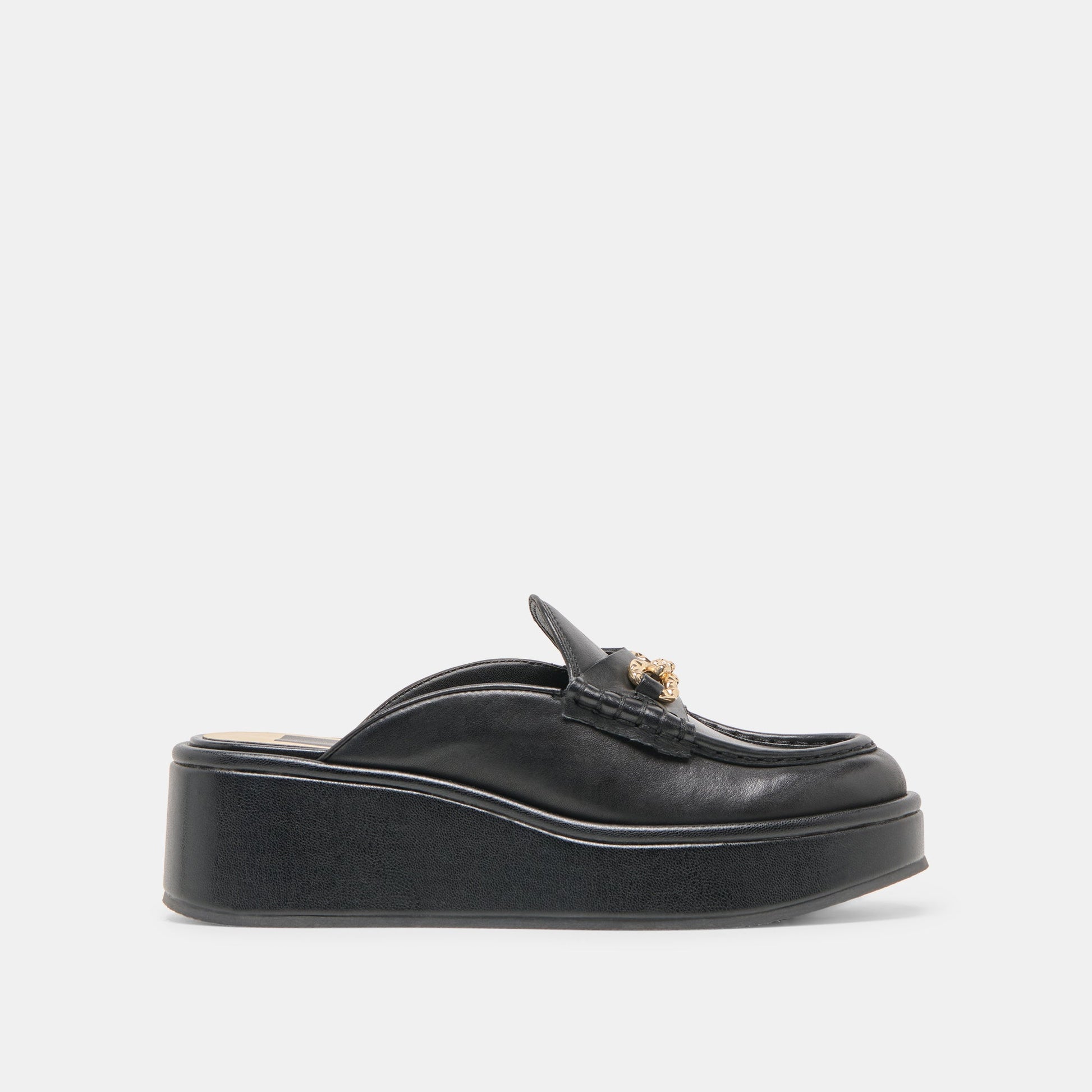 Dorrel Maroon Leather Loafers Dolce Vita