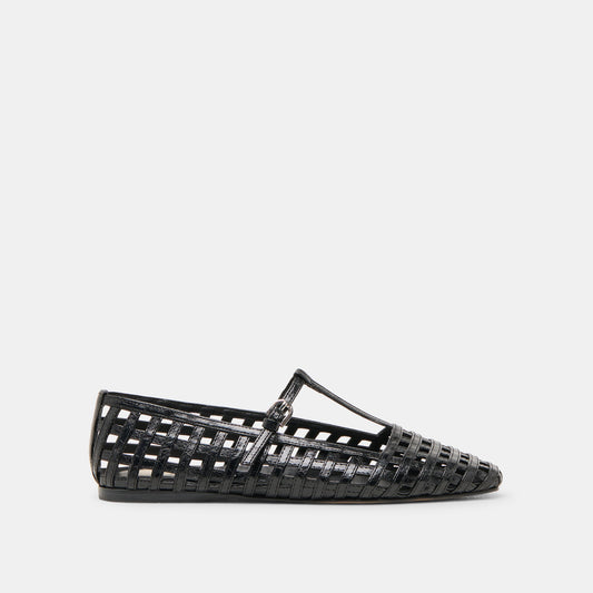 RAINS BALLET FLATS BLACK STELLA Dolce Vita