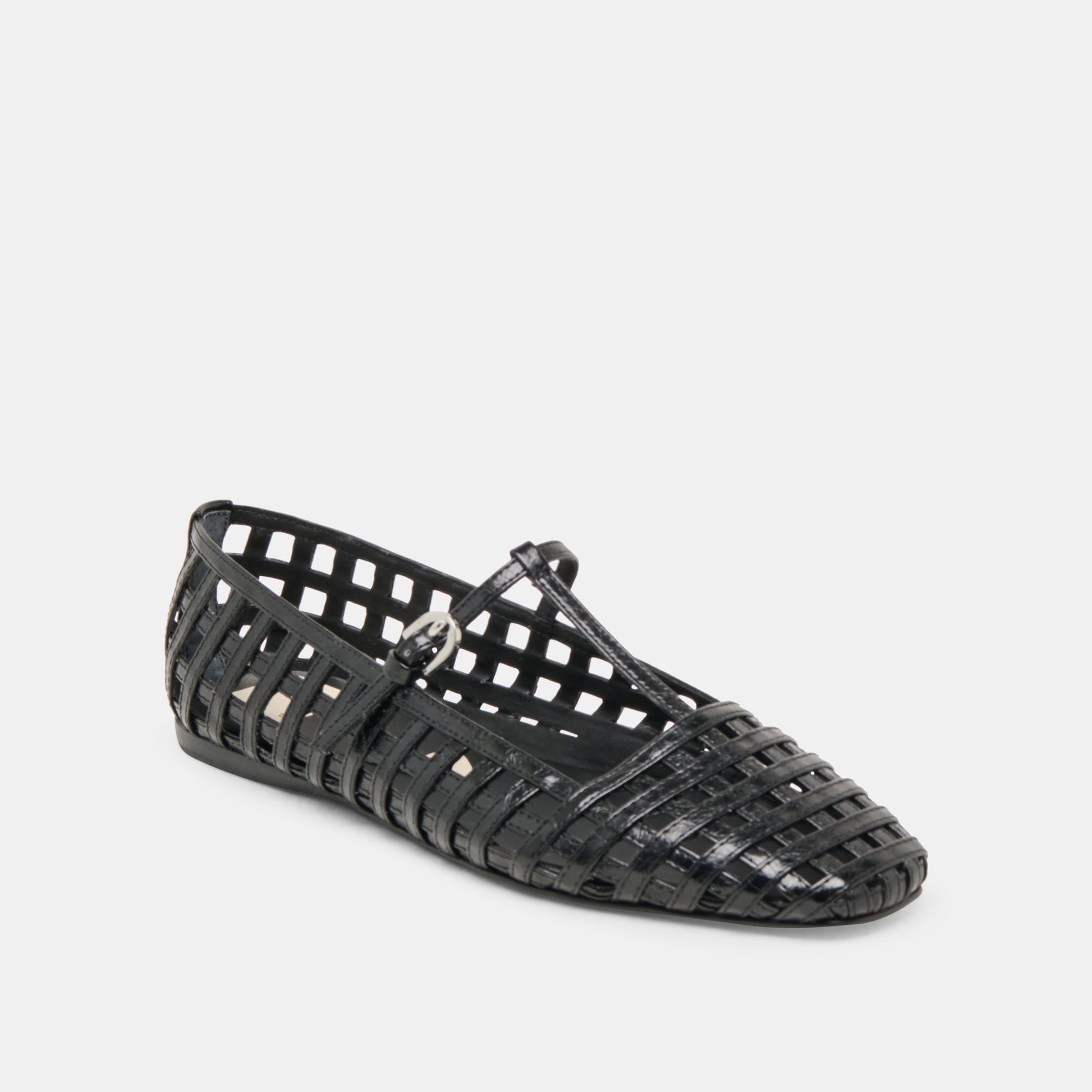 RAINS BALLET FLATS BLACK STELLA Dolce Vita
