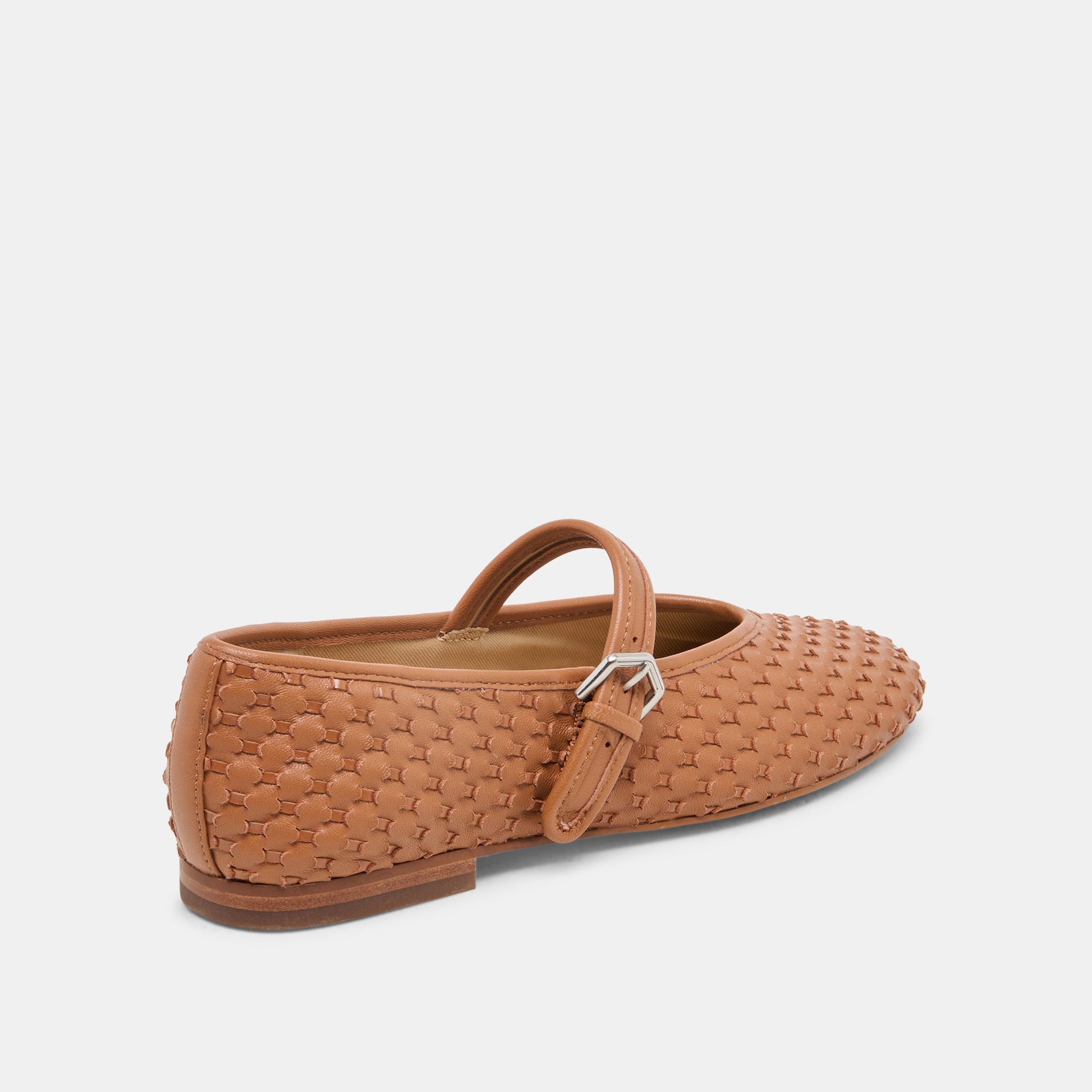 Roslyn Saddle Woven Leather Ballet Flats Dolce Vita