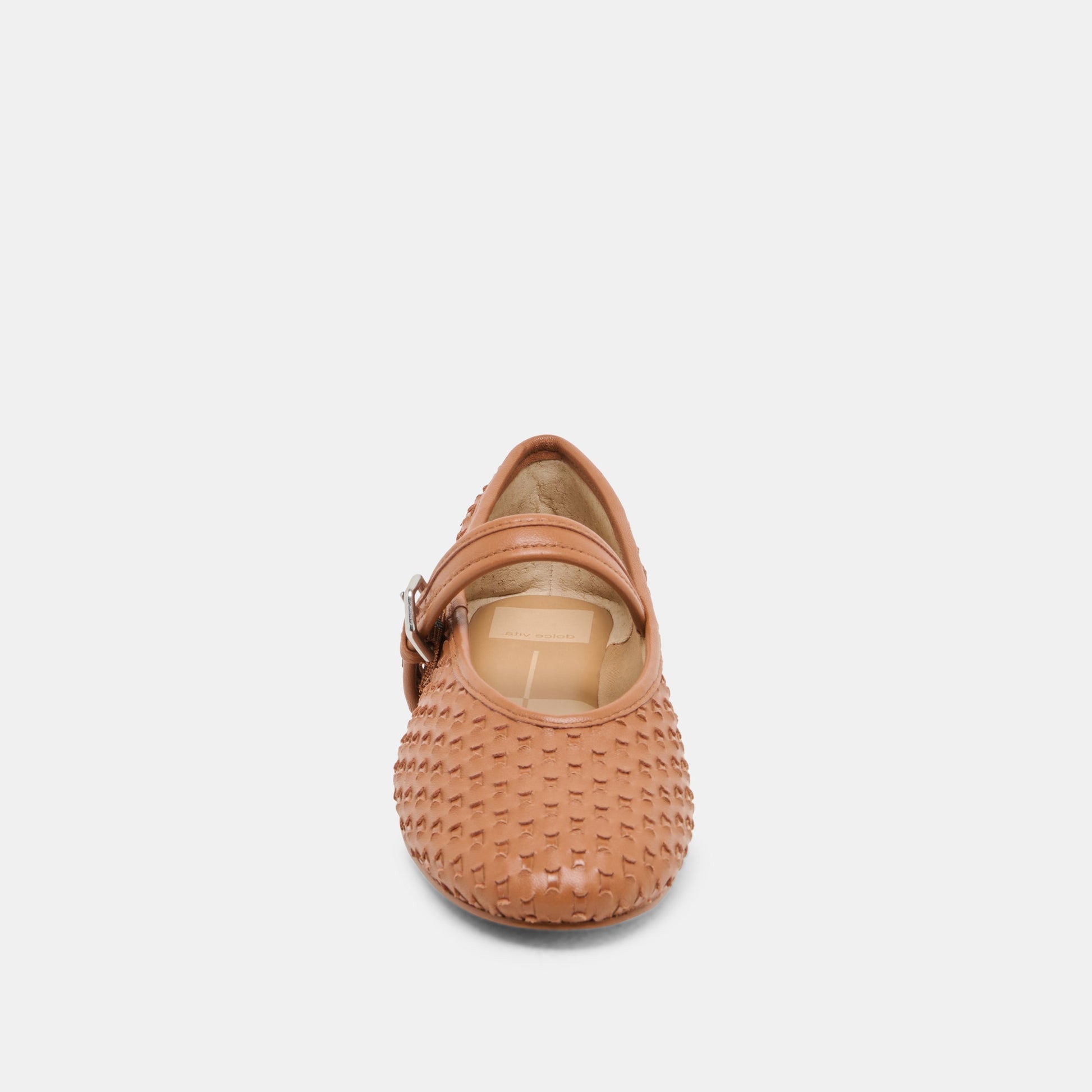 Roslyn Saddle Woven Leather Ballet Flats Dolce Vita