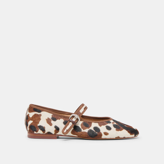 Roslyn Cocoa Taurus Calf Hair Dolce Vita