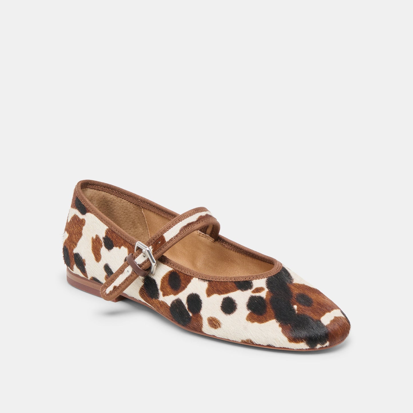 Roslyn Cocoa Taurus Calf Hair Dolce Vita