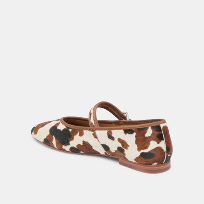 Roslyn Cocoa Taurus Calf Hair Dolce Vita