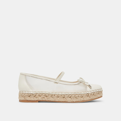 CAMBRE BALLET FLATS WHITE MESH Dolce Vita