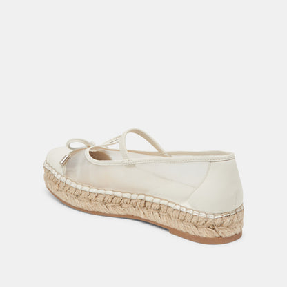 CAMBRE BALLET FLATS WHITE MESH Dolce Vita