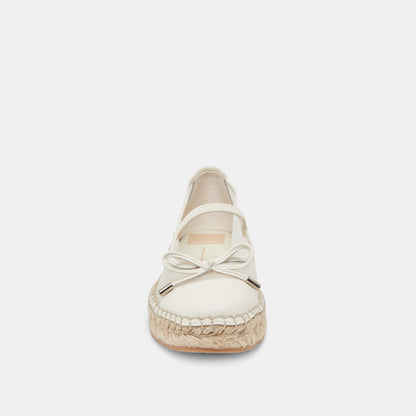 CAMBRE BALLET FLATS WHITE MESH Dolce Vita