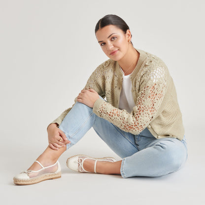 CAMBRE BALLET FLATS WHITE MESH Dolce Vita